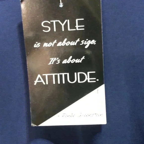 Attitudes By Renee Open front, long sleeve,mid length cardigan, Navy Blue - Picture 7 of 10